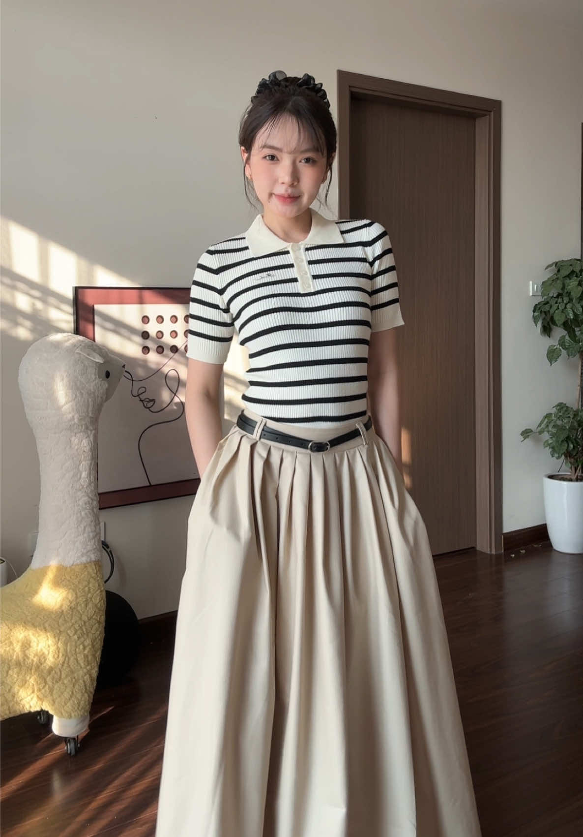 Nhẹ nhàng 🤍 #xuhuong #dailyoutfits #viral #fyp #fitcheck 