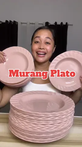 9 inches unbreakable plato  Perfect kung may malaking handaan.  #plato #aestheticplate #plate #murangplato 