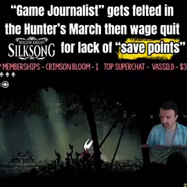 #hollowknight #hollow #knight #hollowknightsilksong #silksong #hollowknighthornet #hornet #huntersmarch #teamcherry #soulslike #metroidvania #game #journalist #gamejournalist #dsp #dspgaming #darksydephil #felted #wage #quit #rage #ragequit #savepoint #yellow #paint #yellowpaint #fails #failscompilation #complain #badatgames #gameplay #clips #real #indiegames #gaming #meme #dankmemes #hollowknightmeme #shitposting #foryou #fypシ 