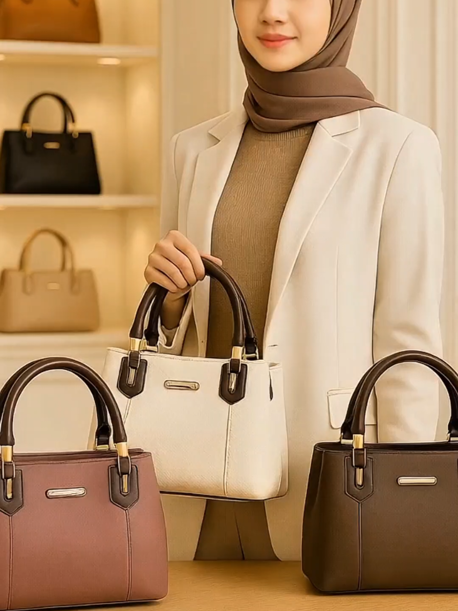 pasti pada suka nih 😍 jangan lewatkan guys cantik banget loh tasnya, tas wanita ayuna bag ptmj kulit, cek varian warna dikeranjang 🥰😍 #tas #taswanita #tasselempang #tastangan #fashionwanita 