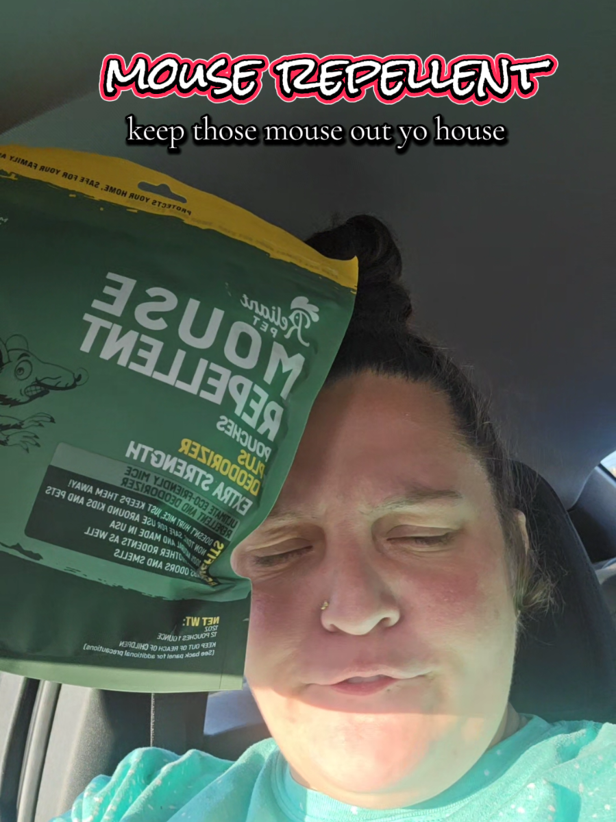 let's give these mice pouches a try 😉 #mousetrap #mouserepellent 