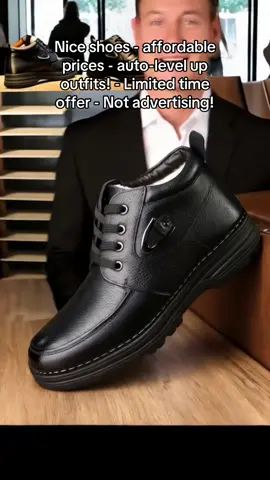 New Thick Warm Cotton Shoes and Boots for Men #bootsformen #boots #fashionboots #fyp 