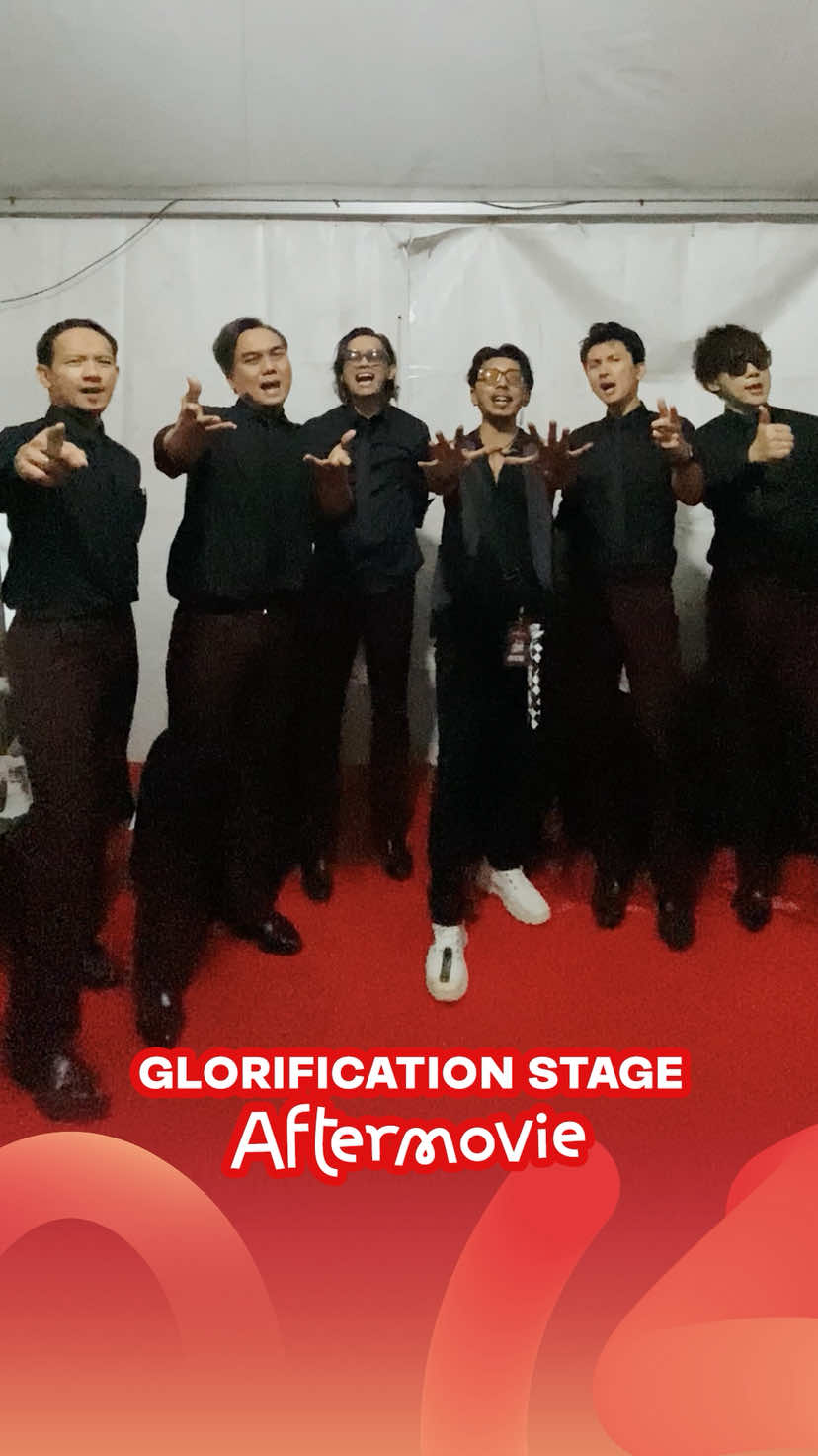 GLORIFICATION STAGE AFTERMOVIE!🔥 Ada ngoni di sini? Coba kase tau di komen momen yang paling seru!👇🏼 Tunggu kita pe acara lain lagi. Stay tuned! #GLORY #GLORIFICATION #TONGBACARITA #MANADO #GLORIFICATIONSTAGE