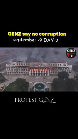 DAY-2 september -9 protest GENZ #Genz #GenZNepal #YouthForChange #StopCorruptionNepal #GenZForJustice 