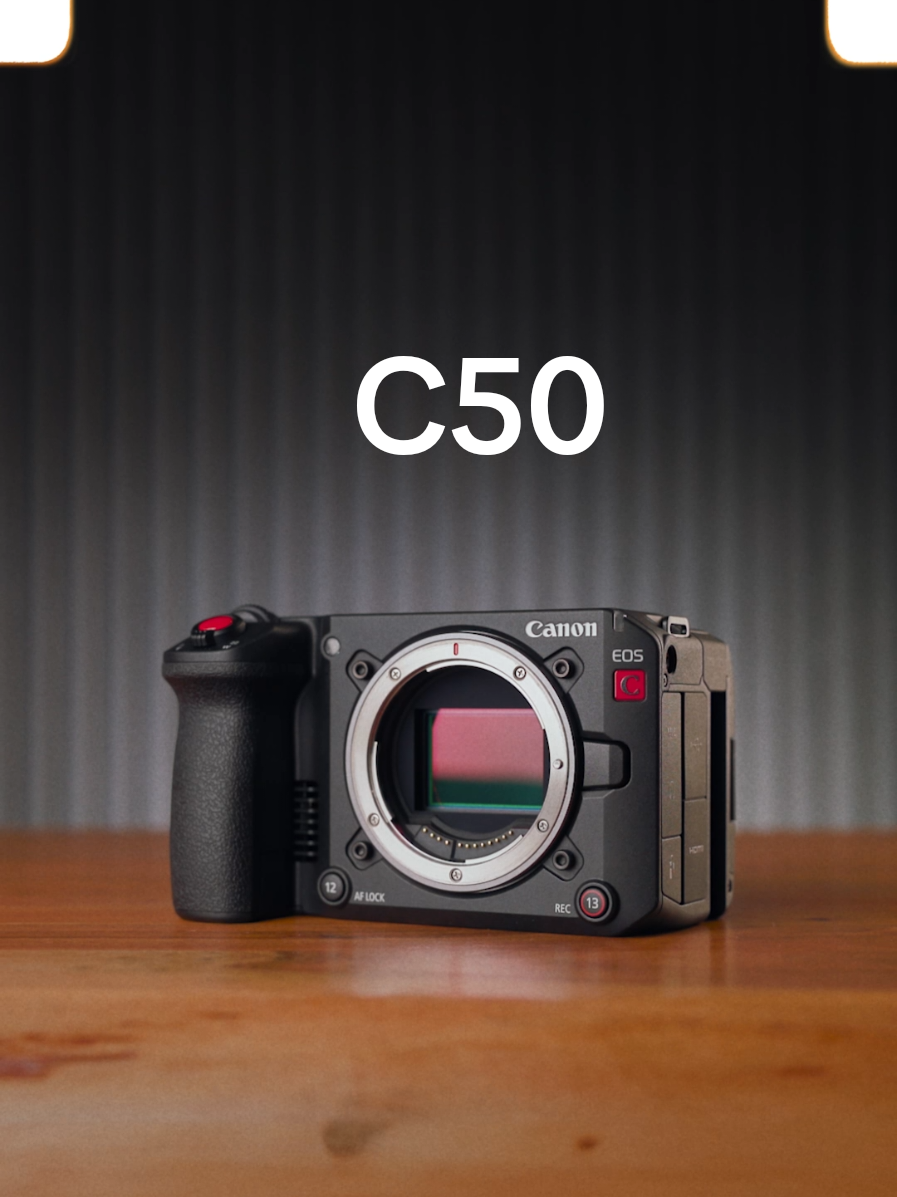 The Canon EOS C50 is a 7K full-frame compact cinema camera. A BEAST for professional content creators, indie filmmakers or wedding videographers. Comment: 