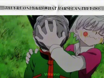 killua ⚡️and Gon 🔥 #fyp #edit #animefyp #hunterxhunter #killuazoldyck #gon #Wilzino 