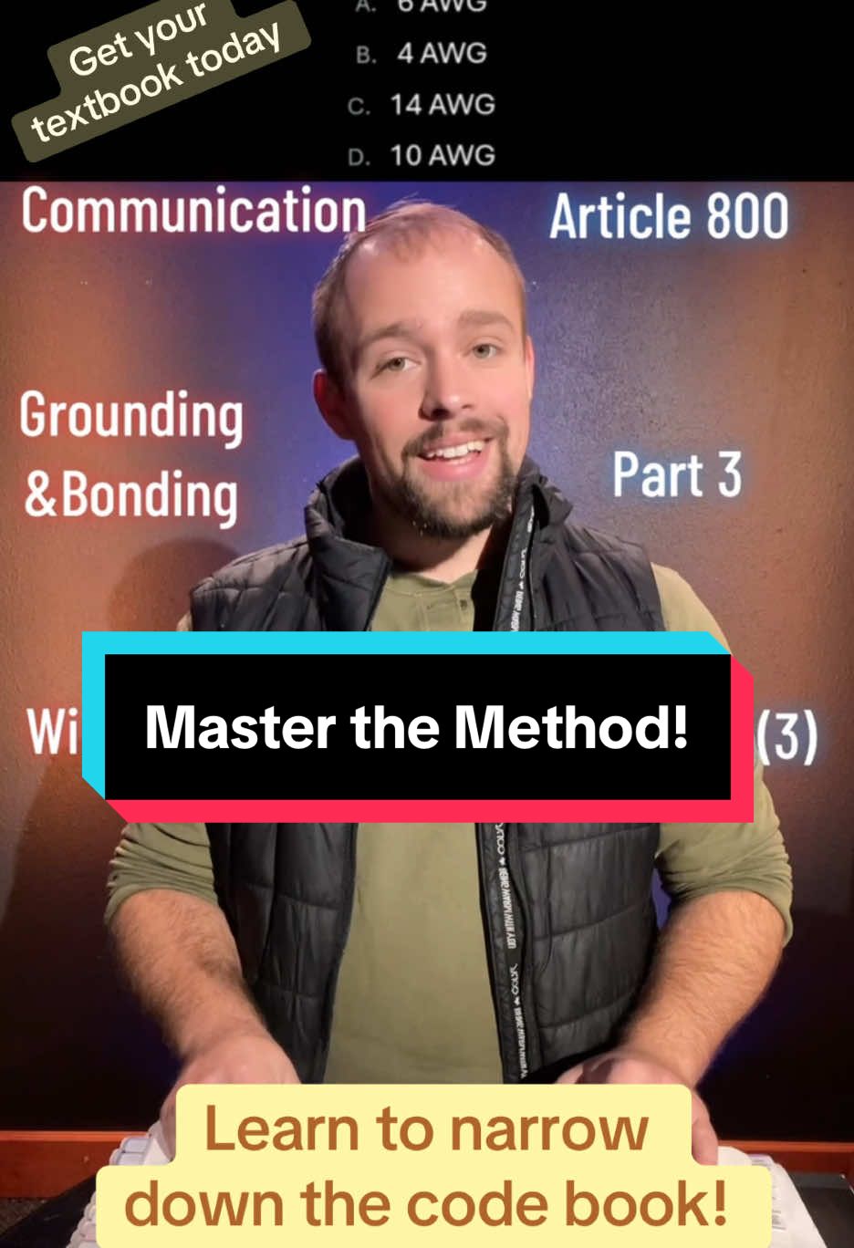 Electricians! Master the method taught in our program! . . . #journeyman #apprentice #electrical #flashcards #master #prep #exam #aptech #journeymanprep #bluecollar #electrician #tradesman #course #code #textbook #business #instructor #license #teachersoftiktok #coach 