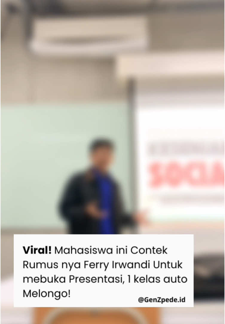 @Ferry Irwandi  bung saya izin pakai metode nya ya🙏 . . . #PublicSpeaking #PresentasiAntiBasi #PresentasiMahasiswa #BelajarPublicSpeaking #ferryirwandi #malakaprojeck