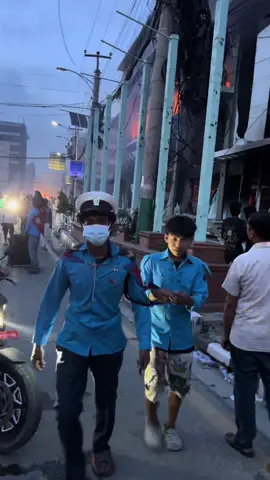 New policeman 👮‍♂️ 😀#peace #kathmandumuser 