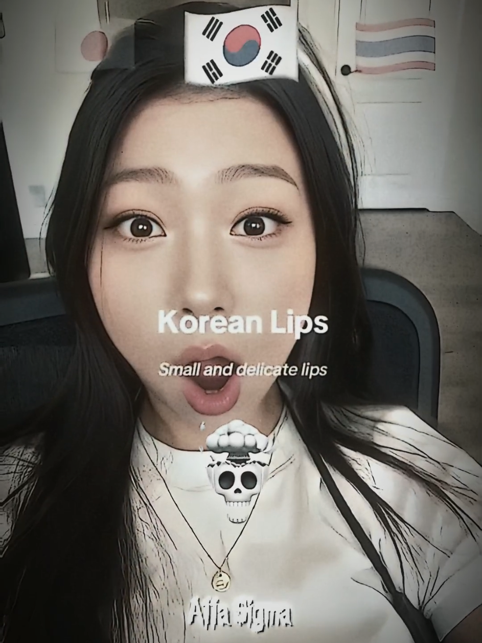 Lips Type Detection Filter ☠️ #trollface #edit #tiktok #viral #fyp 