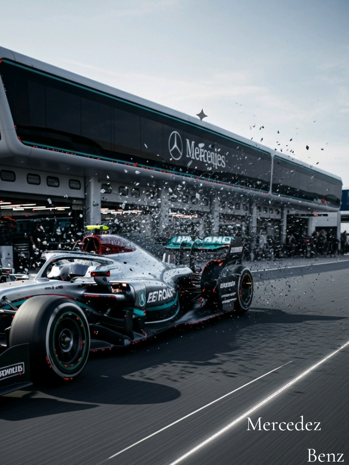 El W13: El Auto Que Nos Hizo Rezar 🙏💔 Imagina que eres un fan de Mercedes, emocionado por el nuevo auto de la temporada 2022. Ves el W13 y piensas: 