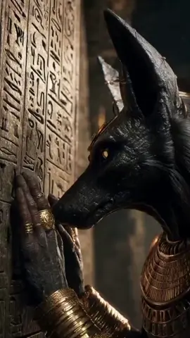 Anubis, The Eternal Guardian of Souls 👁️⚖️ #anubis #god #fyp #foryou #egypt 