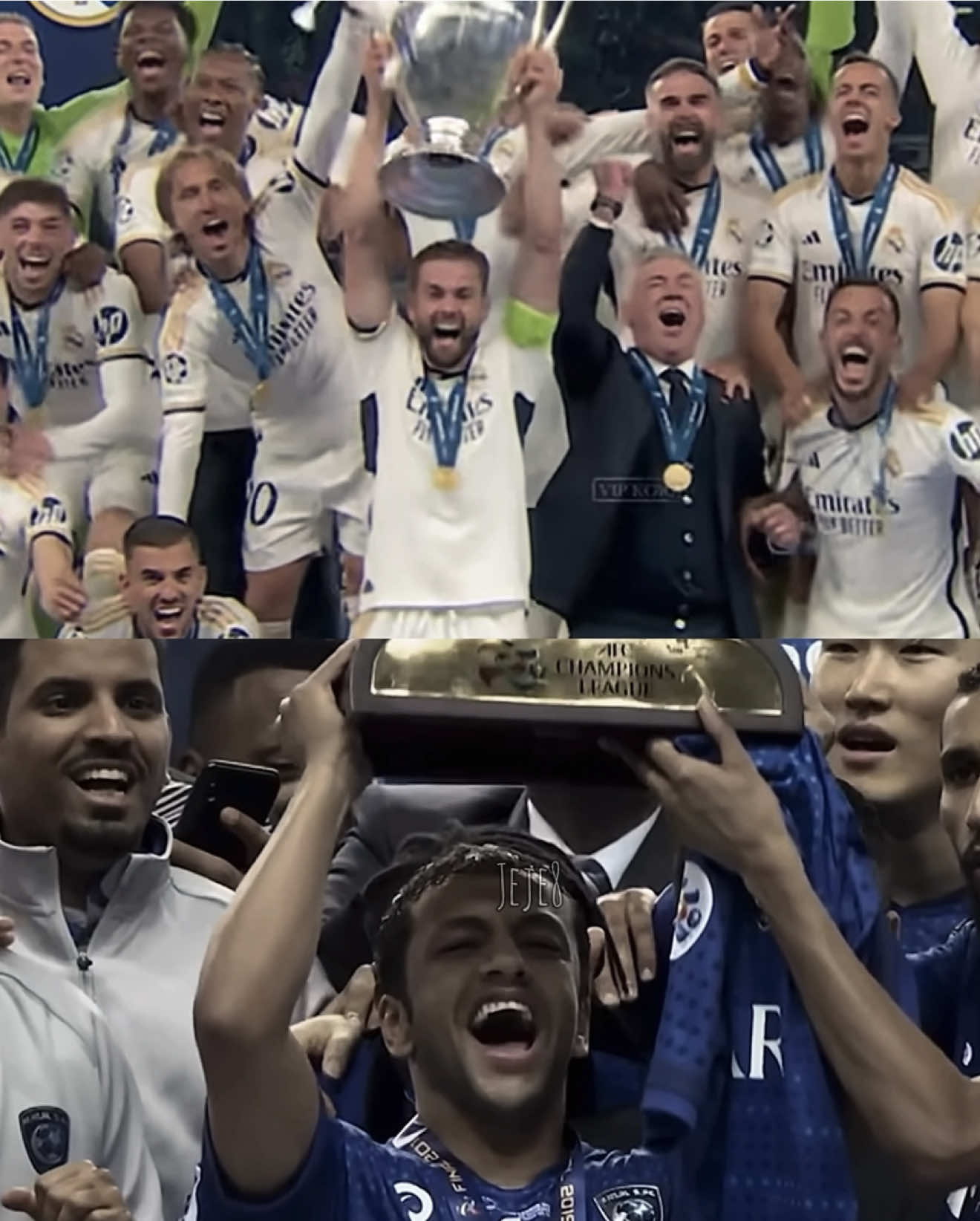 كبير أوروبا وكبير اسيا #الهلال #ريال_مدريد #explore #alhilal #fyp 