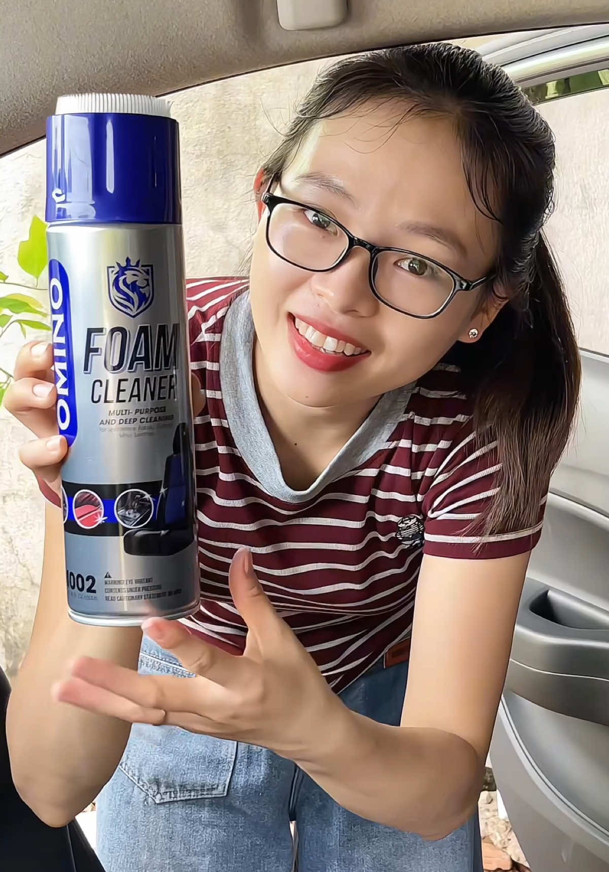 Chai xịt vệ sinh Omino giúp ae vệ sinh ghế da,đồ da,ghế sopha và nội thất ô tô rất là sạch sẽ luôn nhé. #taphoanhatuyet #chaixitvesinhoto #chaivesinhnoithatoto #vesinhnoithatoto #vesinhoto 