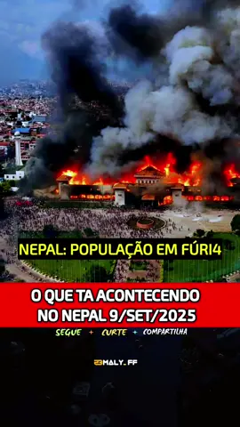 O QUE TA ACONTECENDO  NO NEPAL 9/SET/2025 #nepal #nepalitiktok #noticias #23maly #23maly_ff 