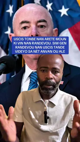 Urgent,tande videyo sa NÈT anvan ou ale nan randevou uscis #tiktokshop #news #trump #journaling #fypシ