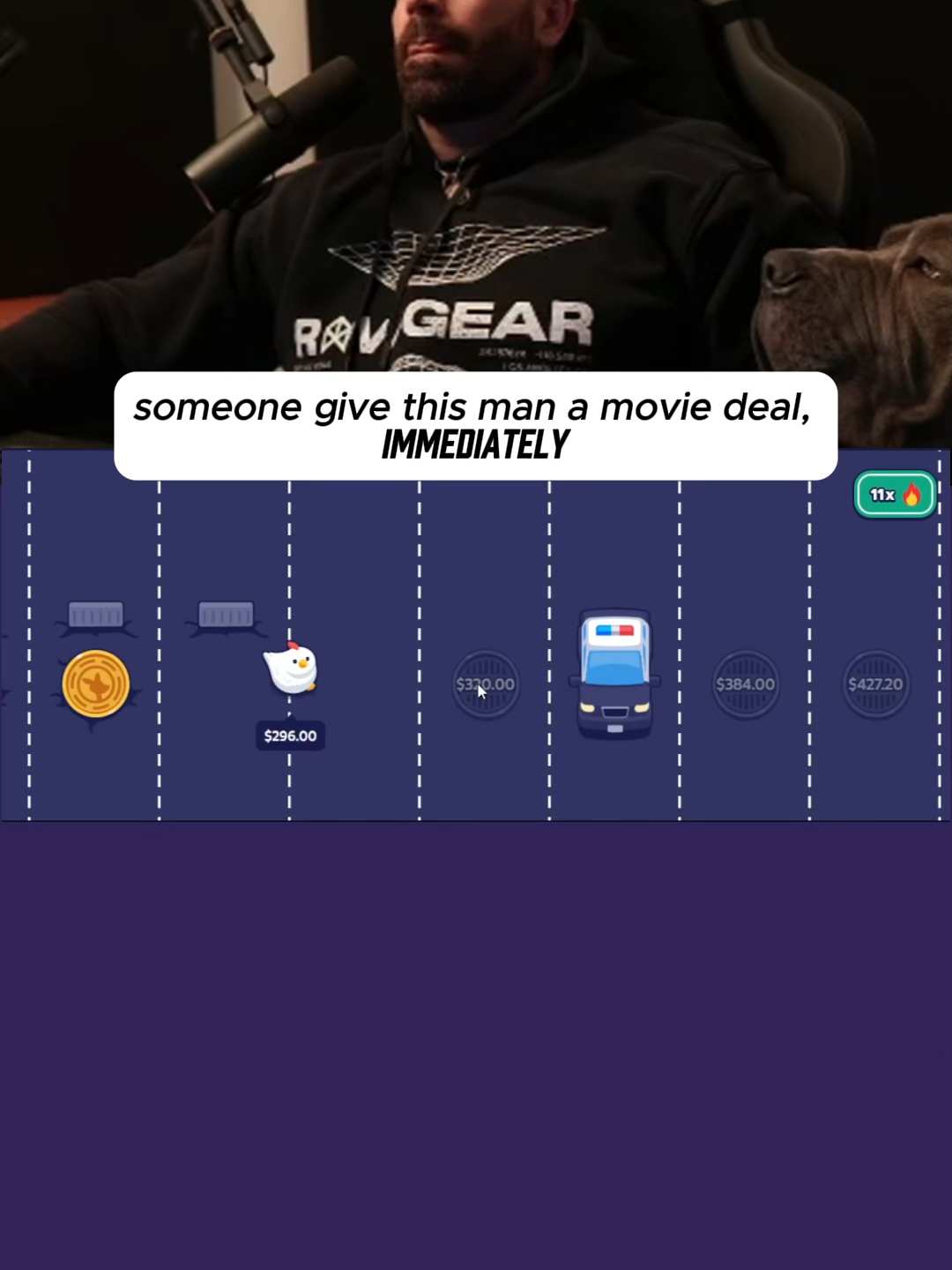 someone give this man a movie d***, INMEDIATELY !!