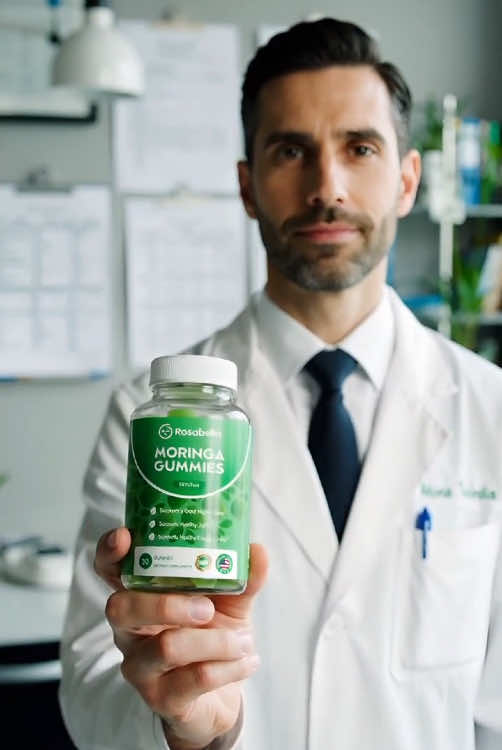 Rosabella Moringa Gummies: Power - packed for immune support, gut health & vitamins!#MoringaGummies #ImmuneSupport #GutHealth #Vitamins #HealthySleep #JointHealth #EnergyBoost #DietarySupplement #Rosabella #100Pure #GMP #USAMade #Natural #Wellness #Nutrition #HealthyLiving #Superfood #Herbal 