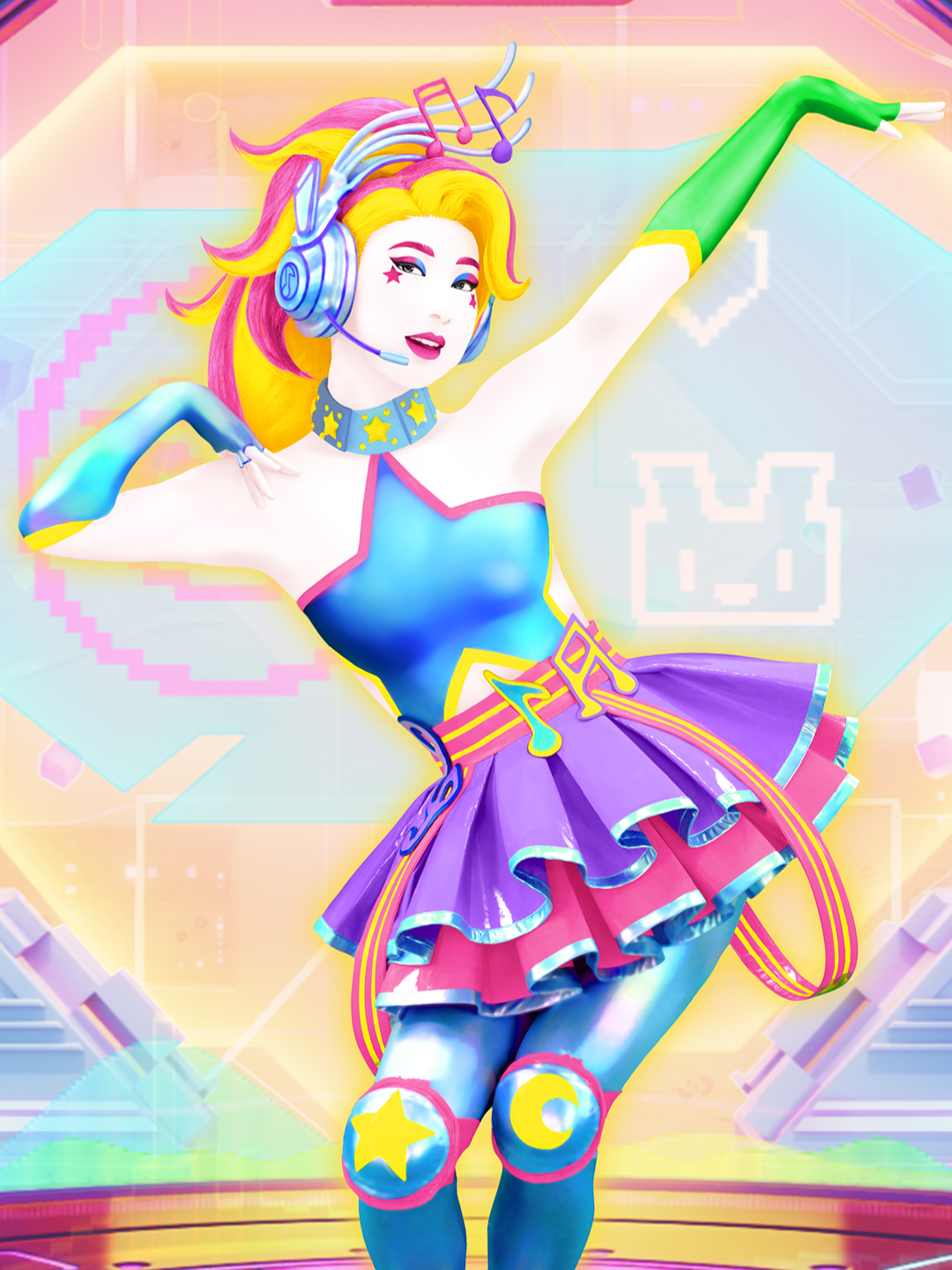 Hurry up and take your chance! Discover Moonlight by Aileen-O, coming to Just Dance 2026 Edition. #justdancemoves #justdance2026 #moonlight