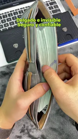 🚨RFID Protection! Stop Digital Pickpocketing #SecureWallet #MensTech#wallet #rfid #tiktokshop 
