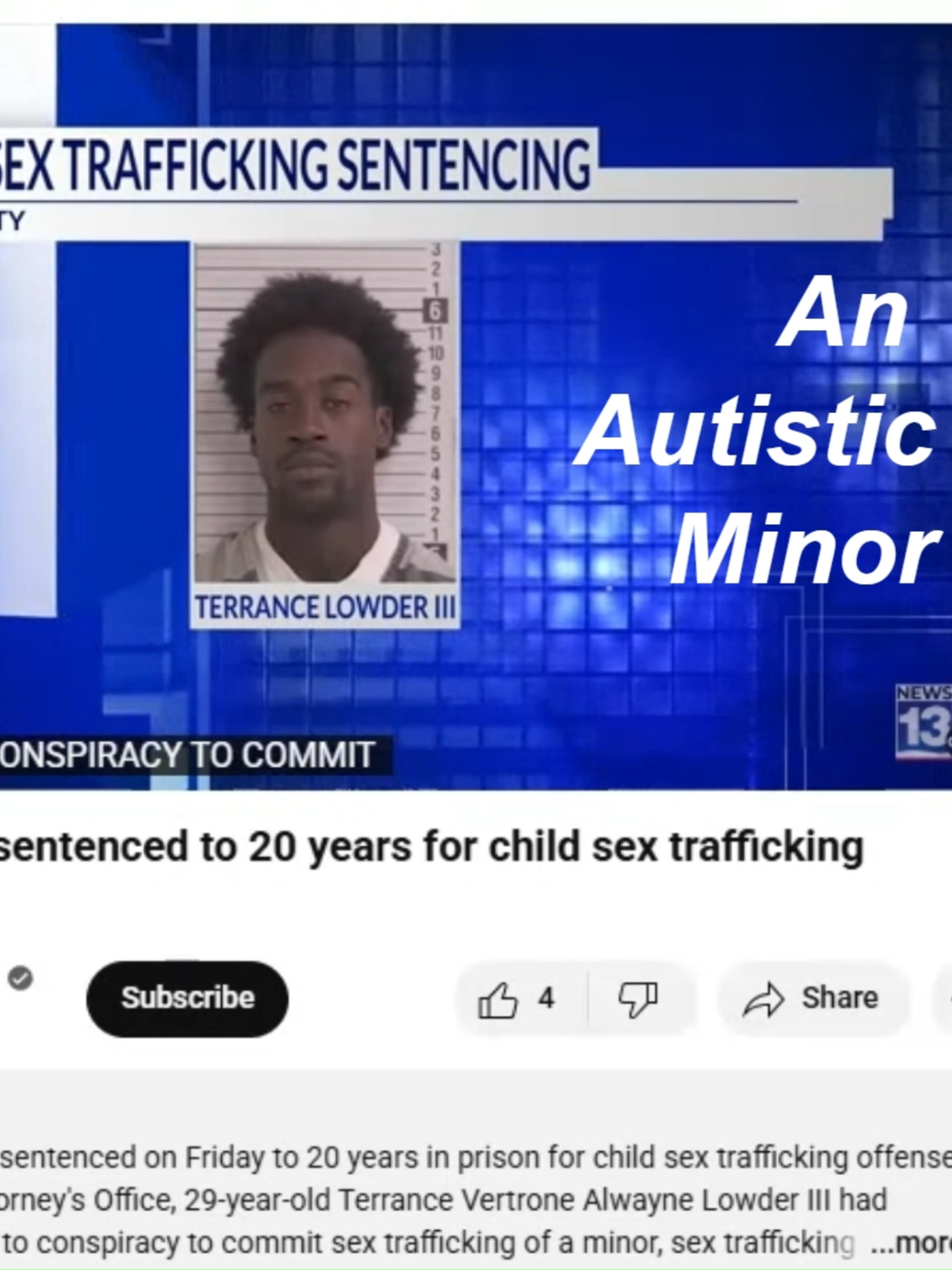 He Trafficked an Autistic Child - Panama City Beach FL #notadragqueen #minor #Predator #waronchildren #abuseoftrust #childexploitationprevention #America #underage #PanamaCityBeach #RedState #Florida #FloridaMan #Autism #autismawareness