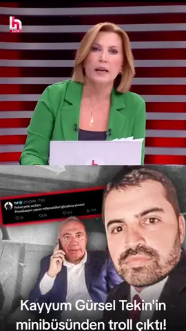 #Kayyum Gürsel Tekin'in minibüsünden troll çıktı! 