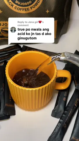 Replying to @Jena girl♥️ eto tlaga ang kape para sayo! #dujosoocoffee #dujosoo #blackcoffee #coffee #coffeetiktok 
