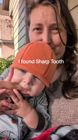Those new teeth are so sharp #sharptooth #landbeforetime 