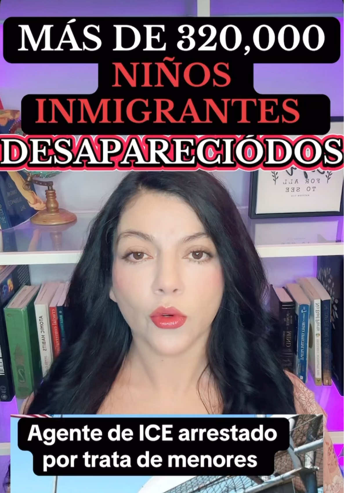 Más de 320,000 niños han desaparecido en los últimos 5 años y medio. Esto combinado con el agente de ICE que ha sido arrestado por tráfico de menores son concertantes y prueba de qué ICE no está preparado ni le importa la seguridad de los niños. En el 2018 durante la primer presidencia del actual presidente el congreso ordenó a Ice y otras agencias a tomar medidas para proteger a los menores de traficantes y otras personas que quisieran victimizarlos. Y aún así 7 años después nada ha cambiado, no ha cambiado el proceso, no se ha asegurado la seguridad de los niños. Es como si no les importara. Ahora el actual presidente le echa la culpa a Biden,  pero en realidad esto sucedió porque él actual presidente ordenó la separación de familiares y desde que él era presidente an desaparecido.  #noticias #niños #paratiiiiiiiiiiiiiiiiiiiiiiiiiiiiiii #creatorsearchinsights #viral 