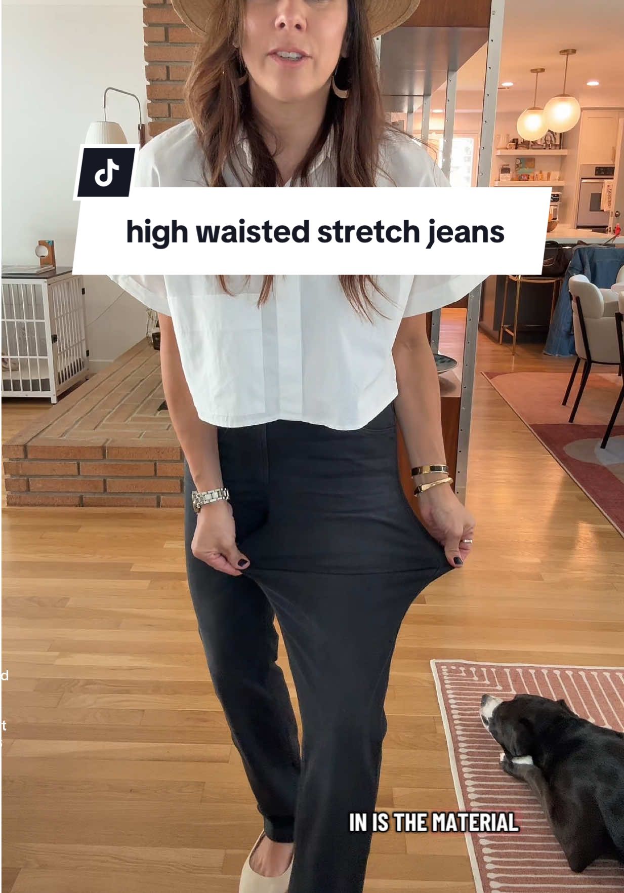 High waisted Flex denim jeans are flattering and comfortable! #halaraflexdenim #halarahighwaistedjeans #flexdenimjeans #stretchdenimjeans #tiktokshopcreatorpicks 