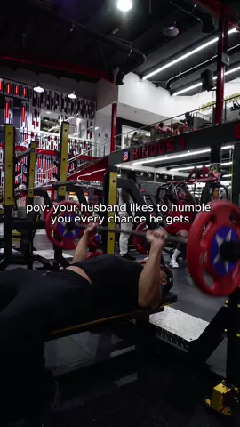 you could call it healthy competiton … - wearing @AYBL dc: FATIMAH - #fyp #workout #motivation #southasian #gymcouple