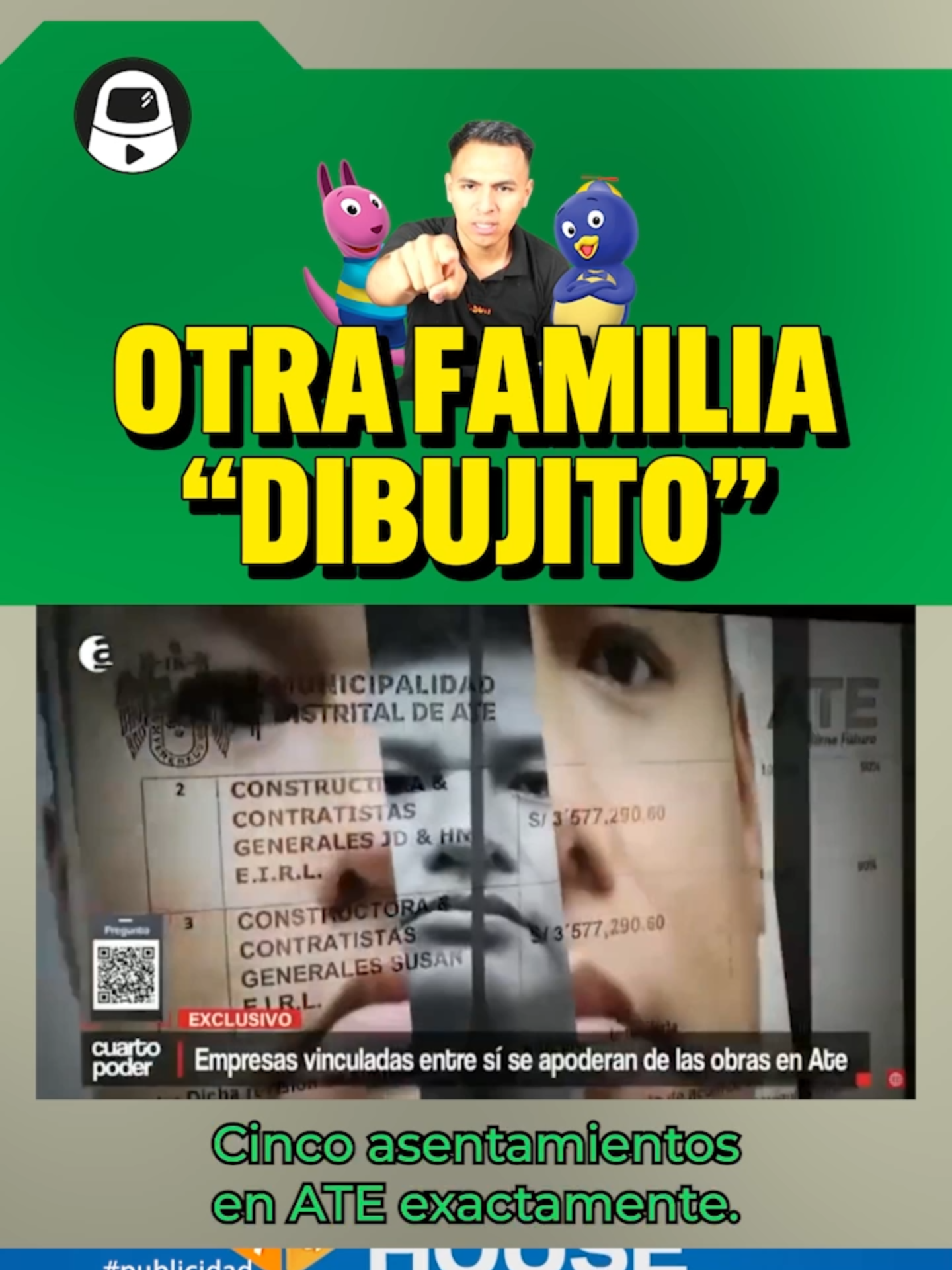 🚨Otra familia suertuda en #Ate  #LaEncerrona #marcosifuentes #noticiasperu #francovidal