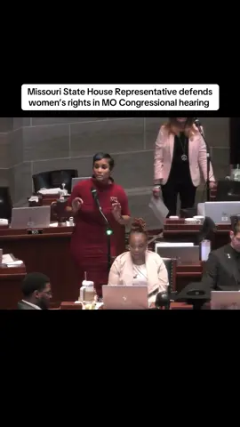 Missouri House Representative Raychel Proudie debates the “perfection” of House Joint Resolution 73.  Representative Proudie has been a member of the Missouri House of Representatives since 2019. She holds a Bachelor of Science and a Doctor of Education from Grambling State University as well as a Master of Arts from Southern University and A&M College.  #women #democrat #republican #usa #vote 