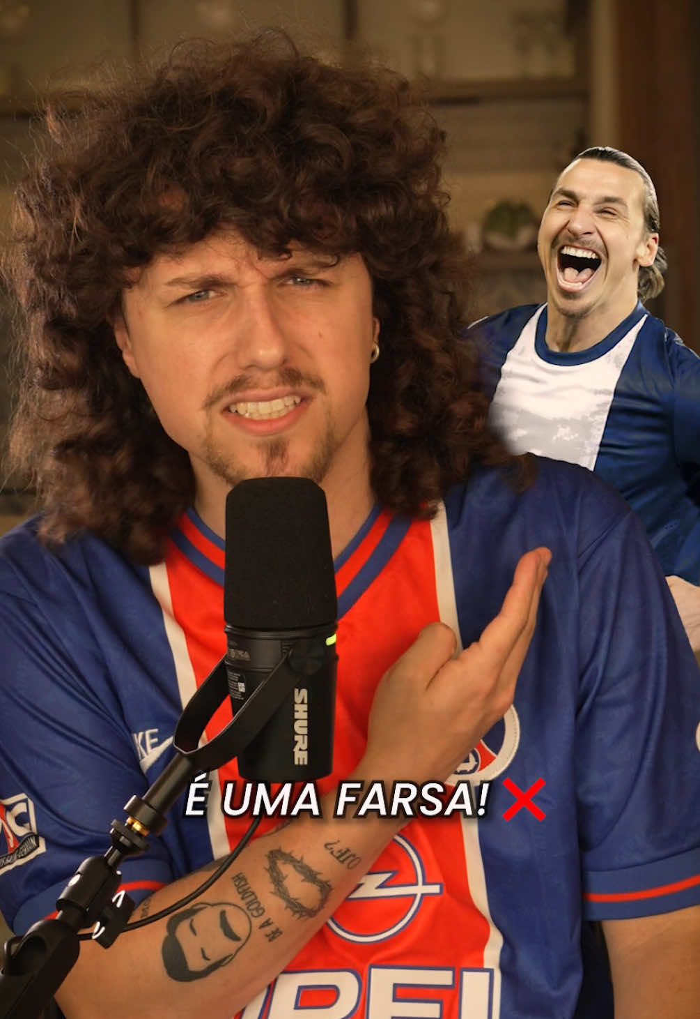 o IBRAHIMOVIC é uma FARSA ☠️ #zlatanibrahimovic #ibrahimovic 