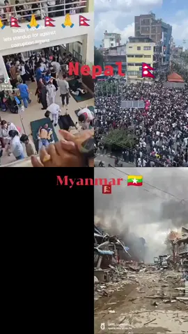 #savenepal🇳🇵 #savemyanmar🇲🇲 