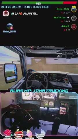 HAY UN POCO DE TIERRA ME PARECE ..!!!#simulacion #scania #ETS2 #eurotrucksimulator2 #viral 