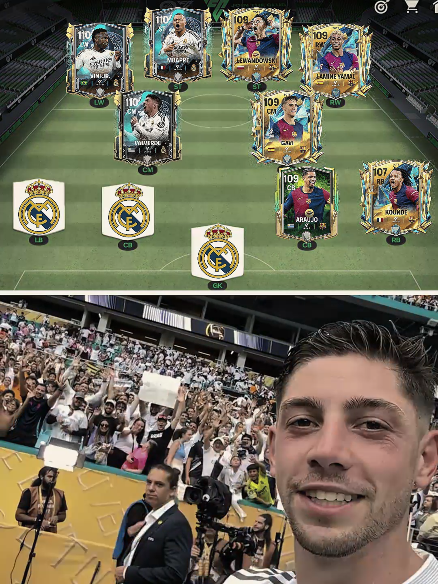 New El Clásico '☠🥶 #eafc #eafcmobile #fcmobile #eafc25 #fifa23 #fifa #fypシ