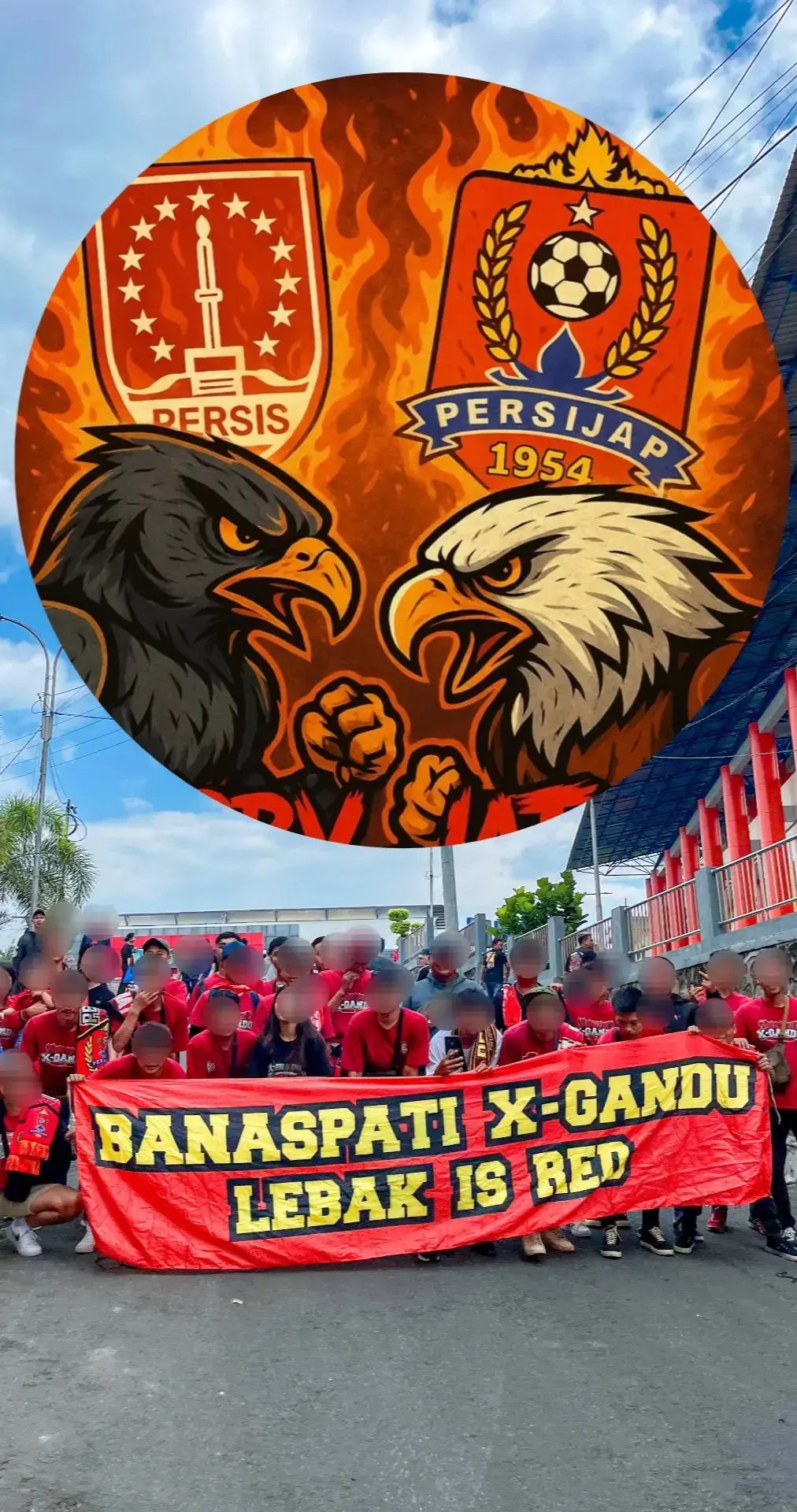 ijin mengawal kebanggaan, kulo nuwon solo. salam seduluran #ikijeporo #persijapjepara #banaspati #pasoepati #persissolo 