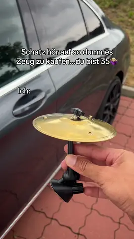 Konnte nicht anders🤷🏽‍♂️#drums #cymbals #cargadgets #fyp 