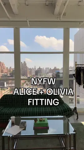 NYFW ❤️ @alice + olivia fitting!  #fallfashiontrends #NYFW #aliceandolivia #aonetwork #newyork 