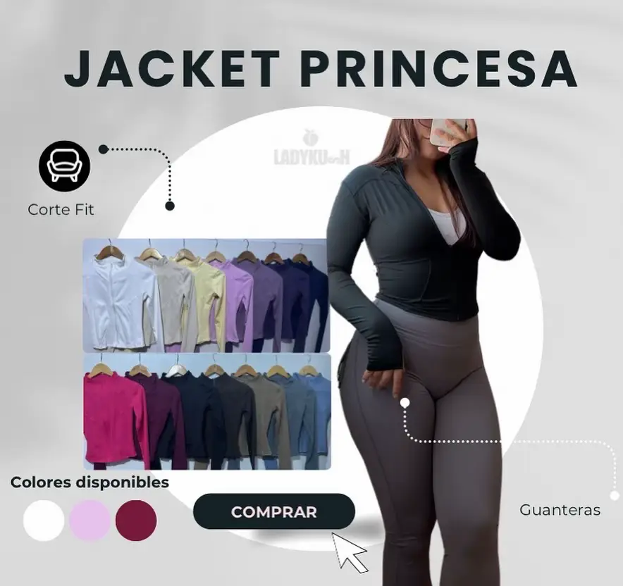Tallas S M L  #gym #jackets #fit #slimfits #activewear 