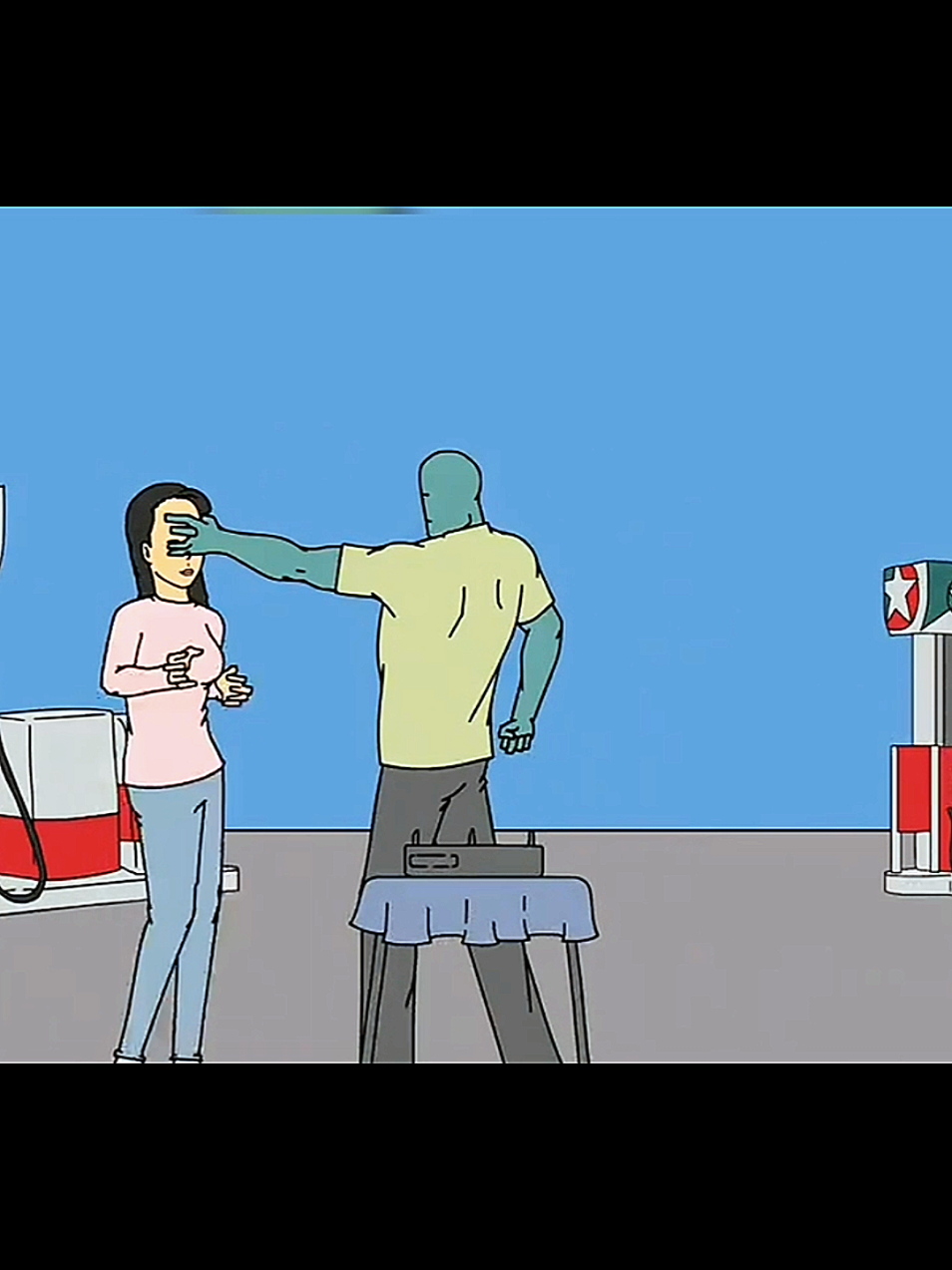 Blue Guy new_generation  #creatorsearchinsights  #fyp  #oussama_pheno  #foryou  Blue man #viral 