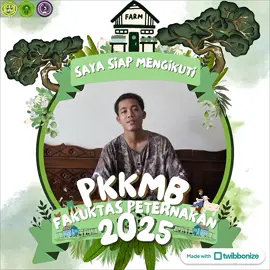 Salam Cinta dari Ujung kandang! (Moto hidup:berprinsip membangun dari 1 ekor menjadi berekorekor untuk impian masadepan ) Halo, Saya (muhamad aidil mubarok), dari Program Studi Peternakan, Fakultas Peternakan. Universitas Darul Ulum Islamic Centre Sudirman Guppi Ungaran. Saya siap mengikuti FAKULTAIR FPT UNDARIS 2025 (