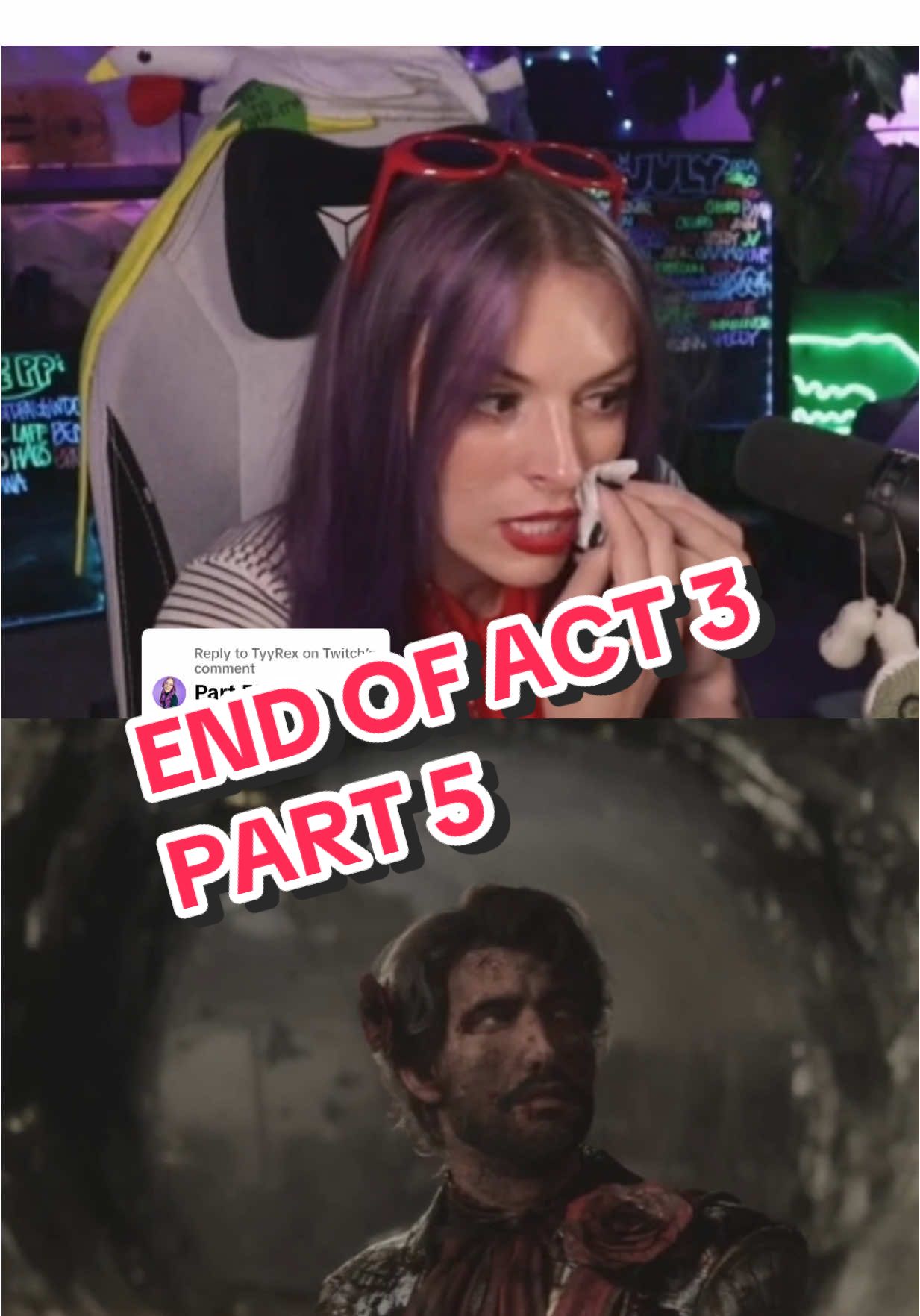 Replying to @TyyRex on Twitch how is this game so heartbreaking?! Full video on YT! Follow for both endings! #clairobscur #expedition33 #tyyrex #gameoftheyear2025 #clairobscurexpedition33 