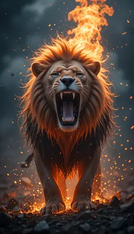 “The Fire Within | Lion Roar 4K” #LionRoar #SunriseKing #CinematicAnimals #4KPromo