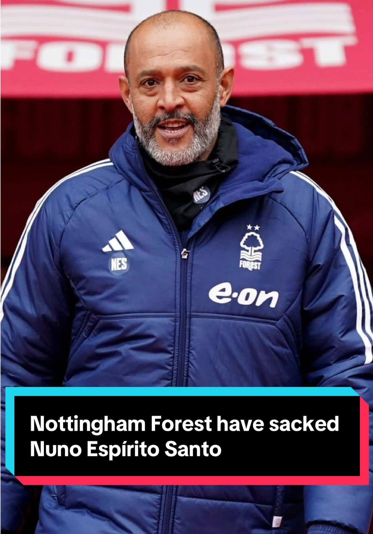 Nottingham Forest have sacked Nuno Espírito Santo. #eplfootball #footballtiktok 