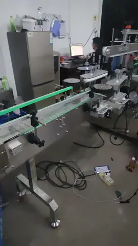 Late night overtime to add program for labeling machine