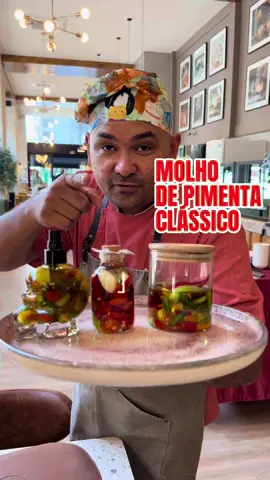 Molho de pimenta clássico #pepper #spicy #food #comida #dicas 