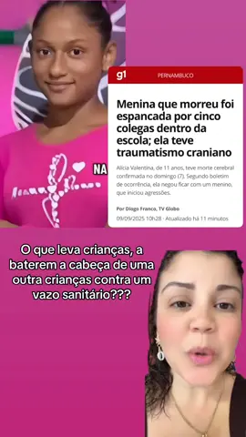 Correção! São Francisco do Belém cidade do estado de Pernambuco! Óbito em Recife capital de Pernambuco. As escolas não são mais seguras para nosso filhos! Pois nas escolas está tendo um aumento de crianças sem limites e que desde de muito cedo já cometem crimes. Justiça por Alícia.