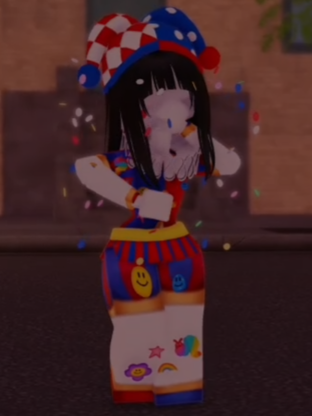 |•🎭|Baile con el conejo @🍇the_rabbitclown🫐🐰  |•🎭|CD:ME  |•🎭|Dance:renai circulation |•🎭|Game: RH dance studio  #rhdancestudioroblox #kao🎭 #fypシ゚viral🖤tiktok #kaori🎭 #clownroblox 
